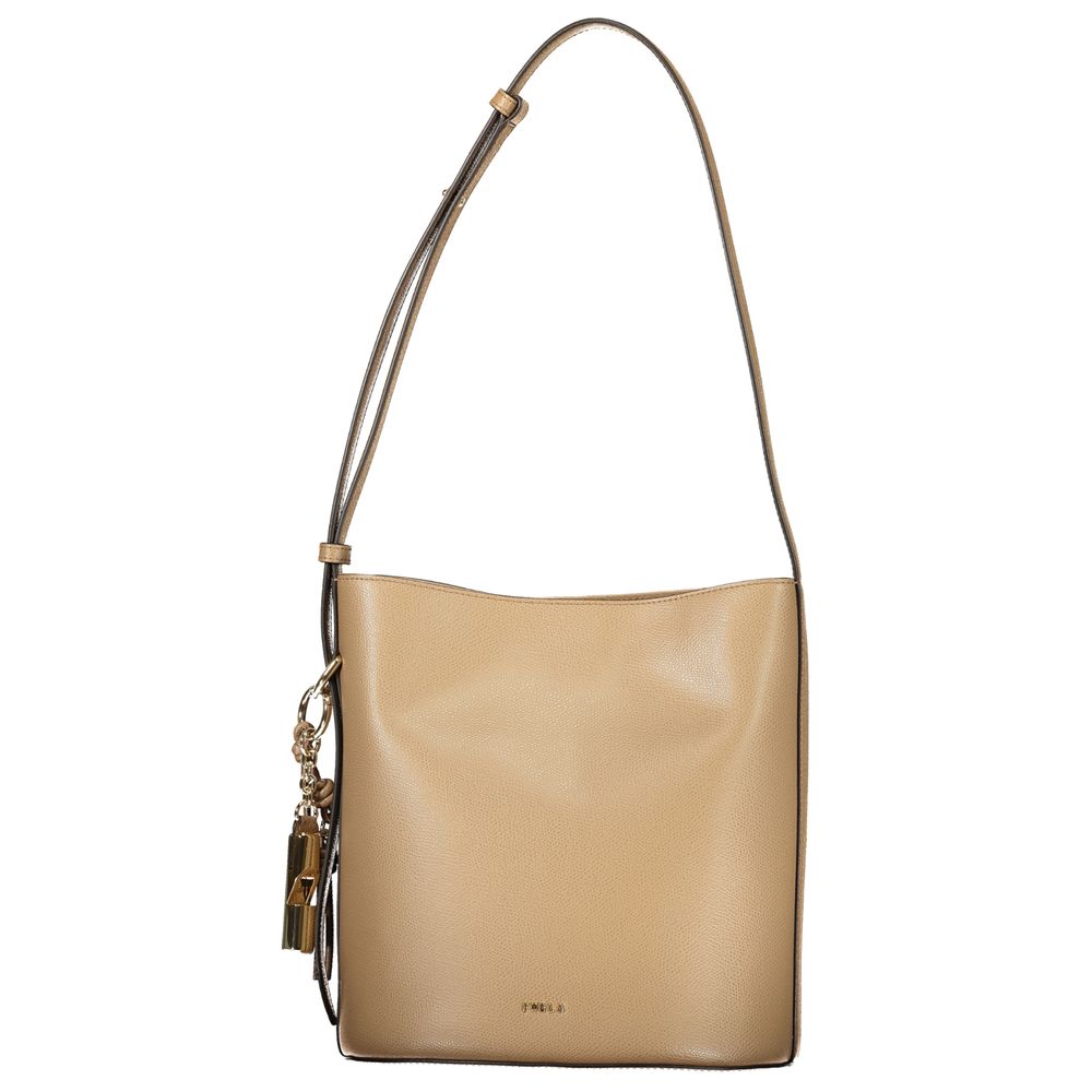 Furla Marrone Leder Damen Beuteltasche