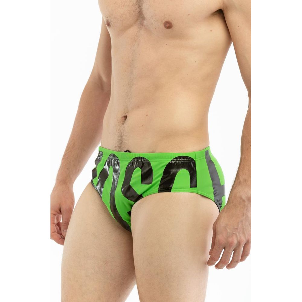 Moschino Bicolor Polyamide Badehose