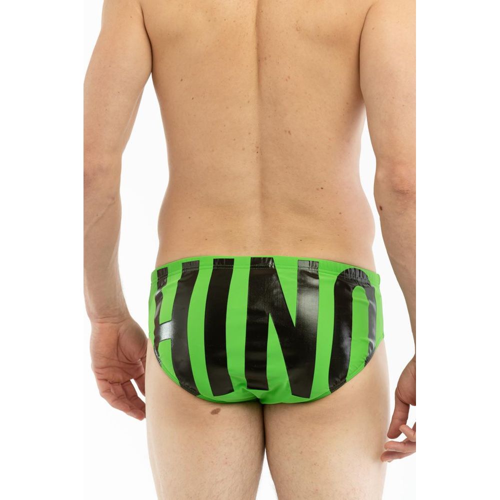 Moschino Bicolor Polyamide Badehose