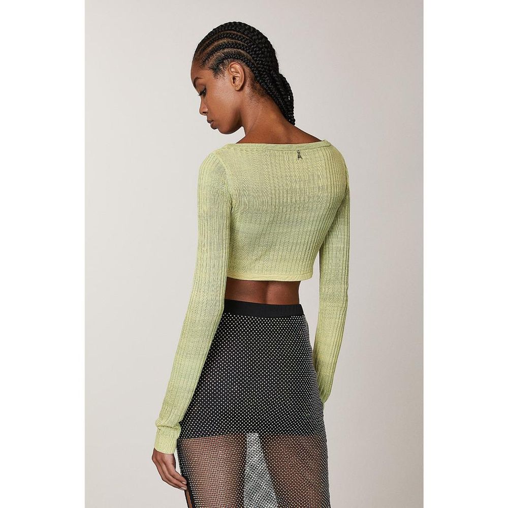 Patrizia Pepe Gelbe Tanktops aus Viskose