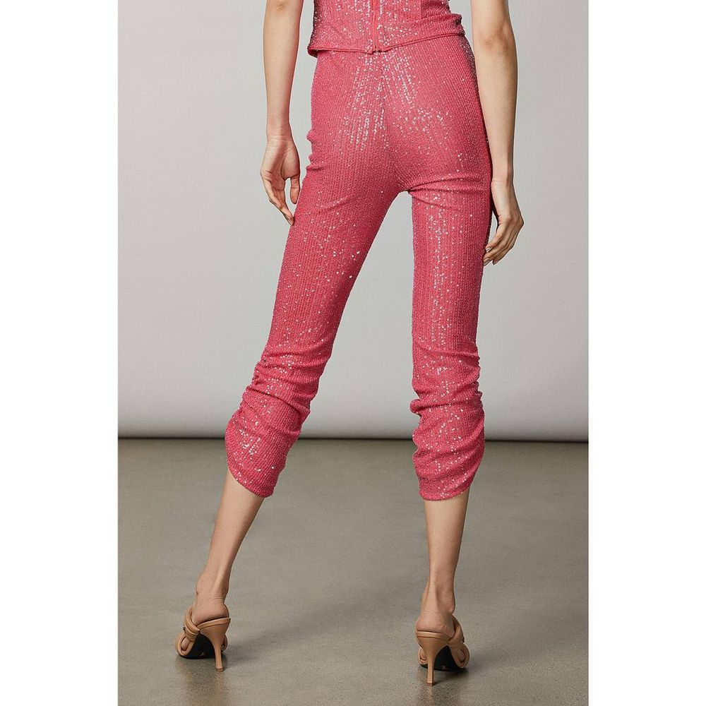 Patrizia Pepe Rote Hose aus Polyester
