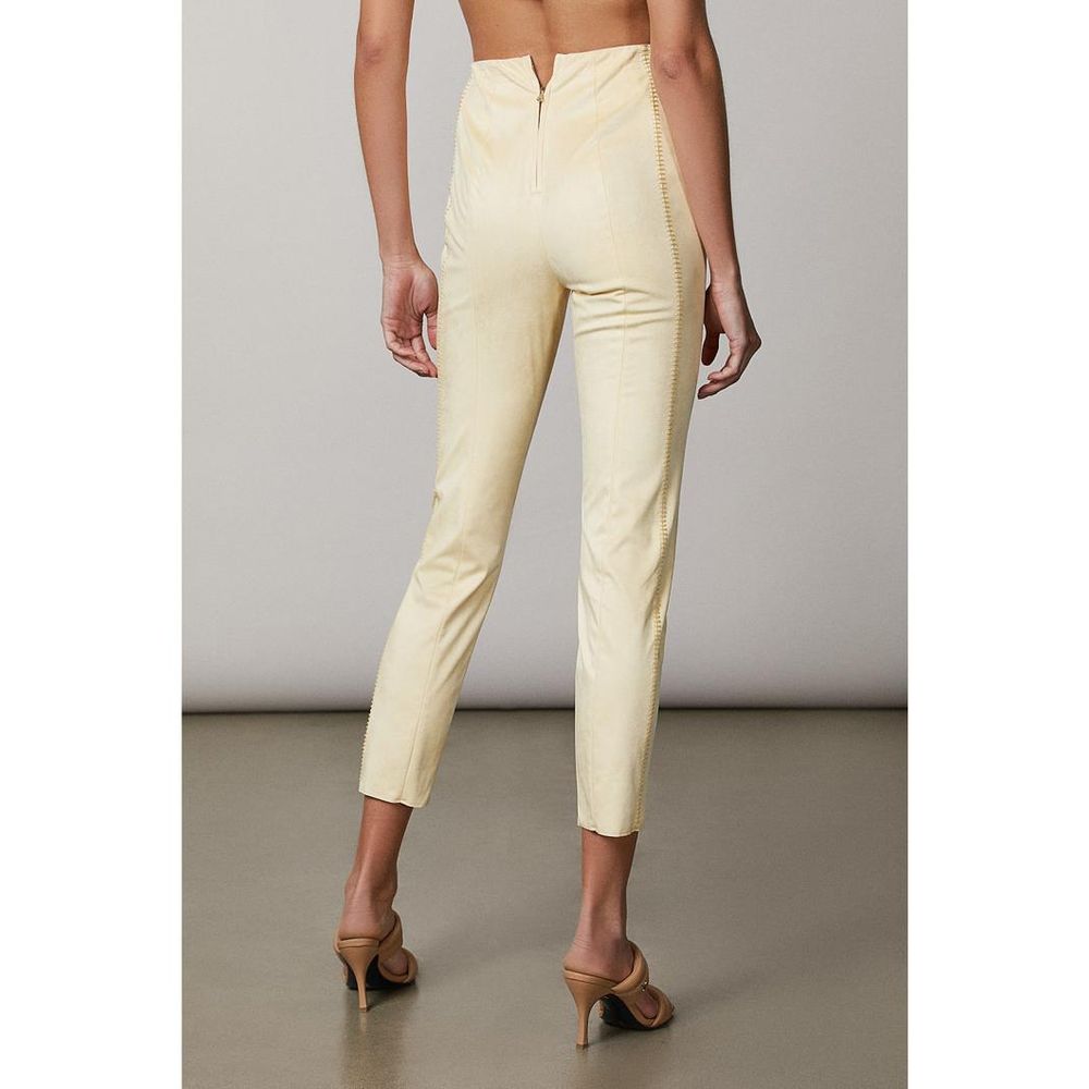 Patrizia Pepe Gelbe Hose aus Polyester