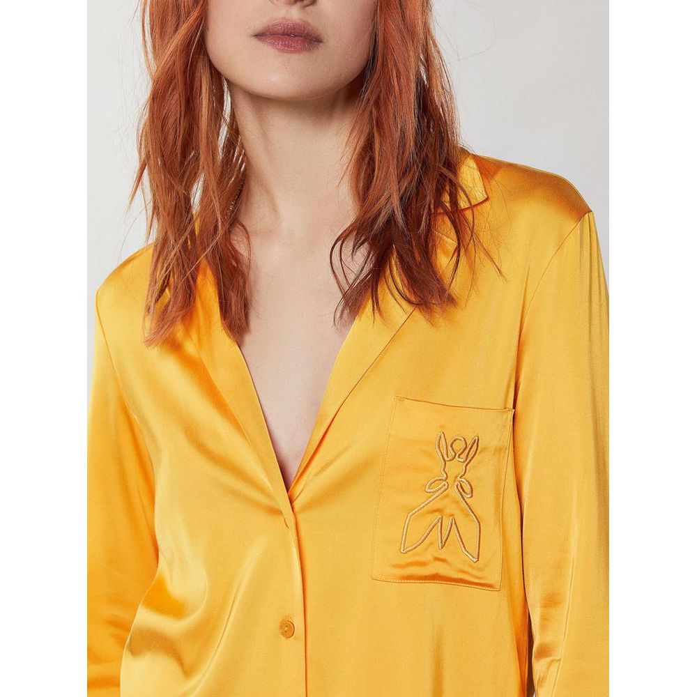 Patrizia Pepe Orange Viskosebluse