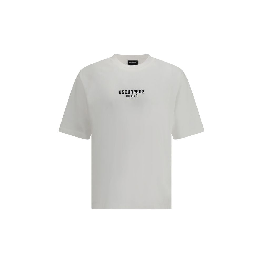 Dsquared² Weiße Baumwoll-Sportbekleidung
