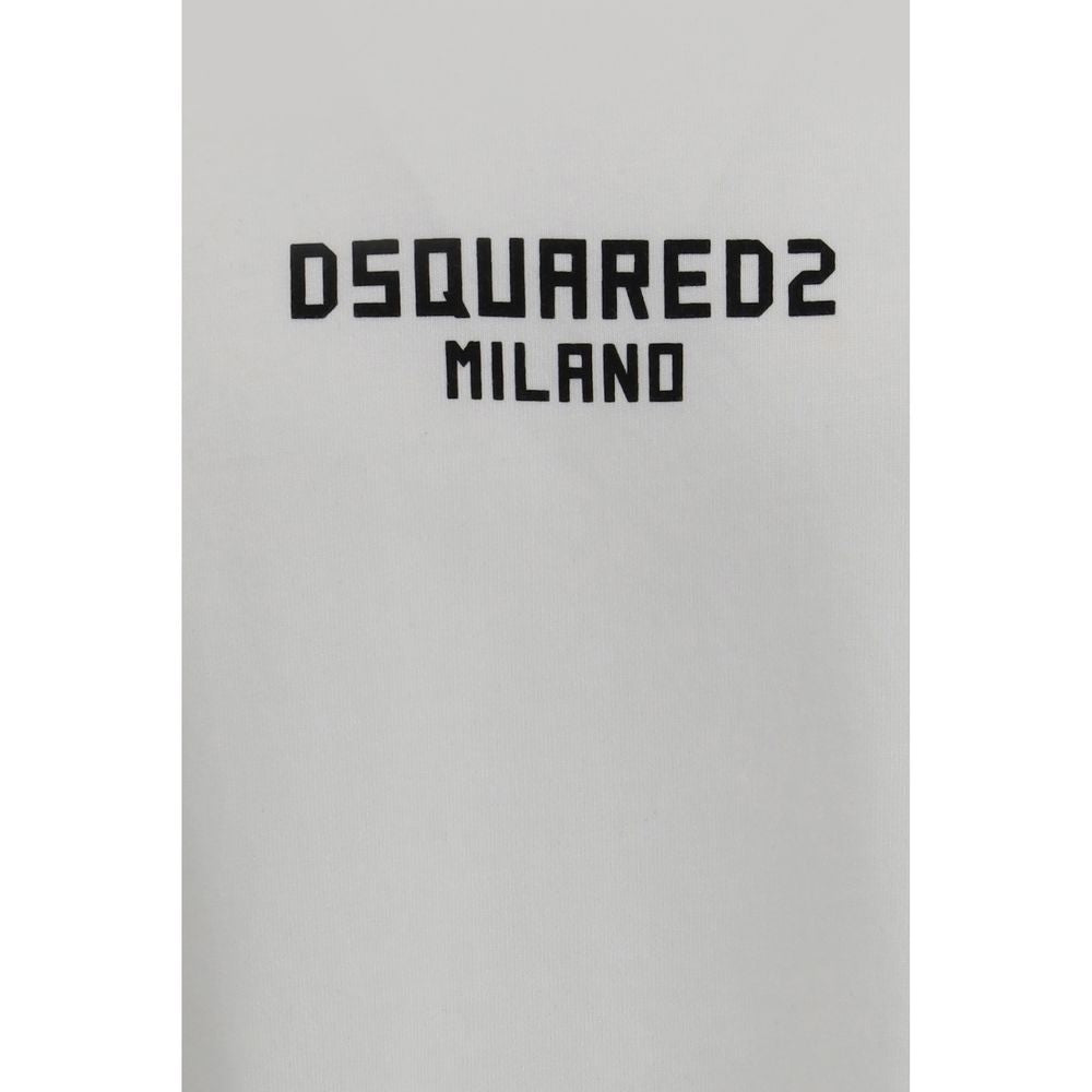 Dsquared² Weiße Baumwoll-Sportbekleidung