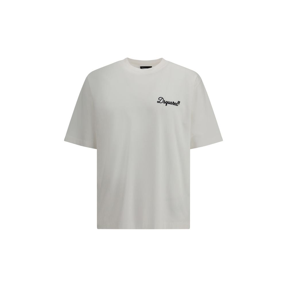Dsquared² Weiße Baumwoll-Sportbekleidung