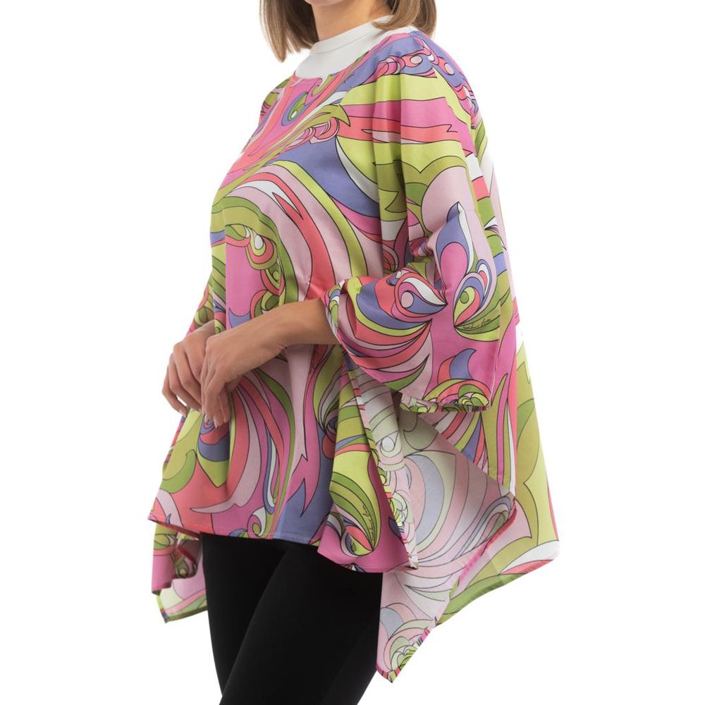 Moschino Mehrfarbiges Hemd aus Baumwolle mit Muster