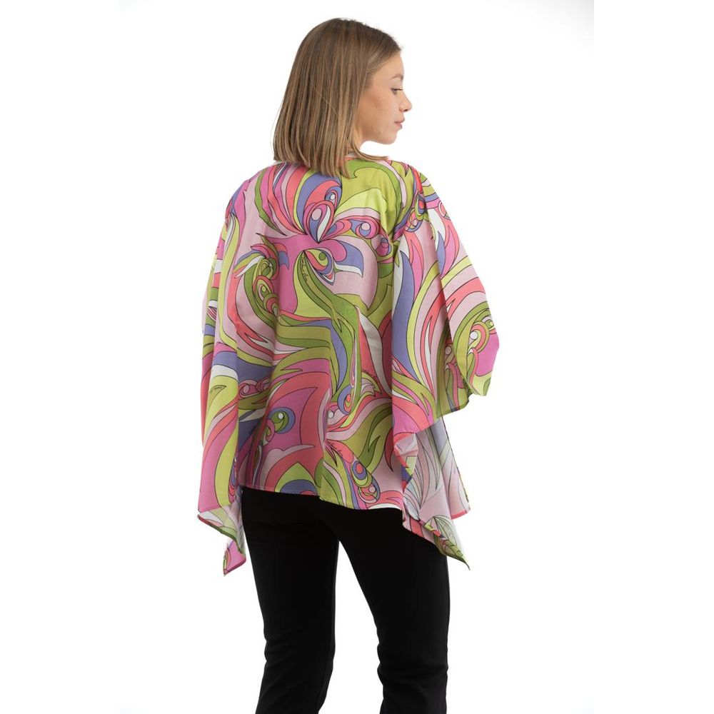 Moschino Mehrfarbiges Hemd aus Baumwolle mit Muster