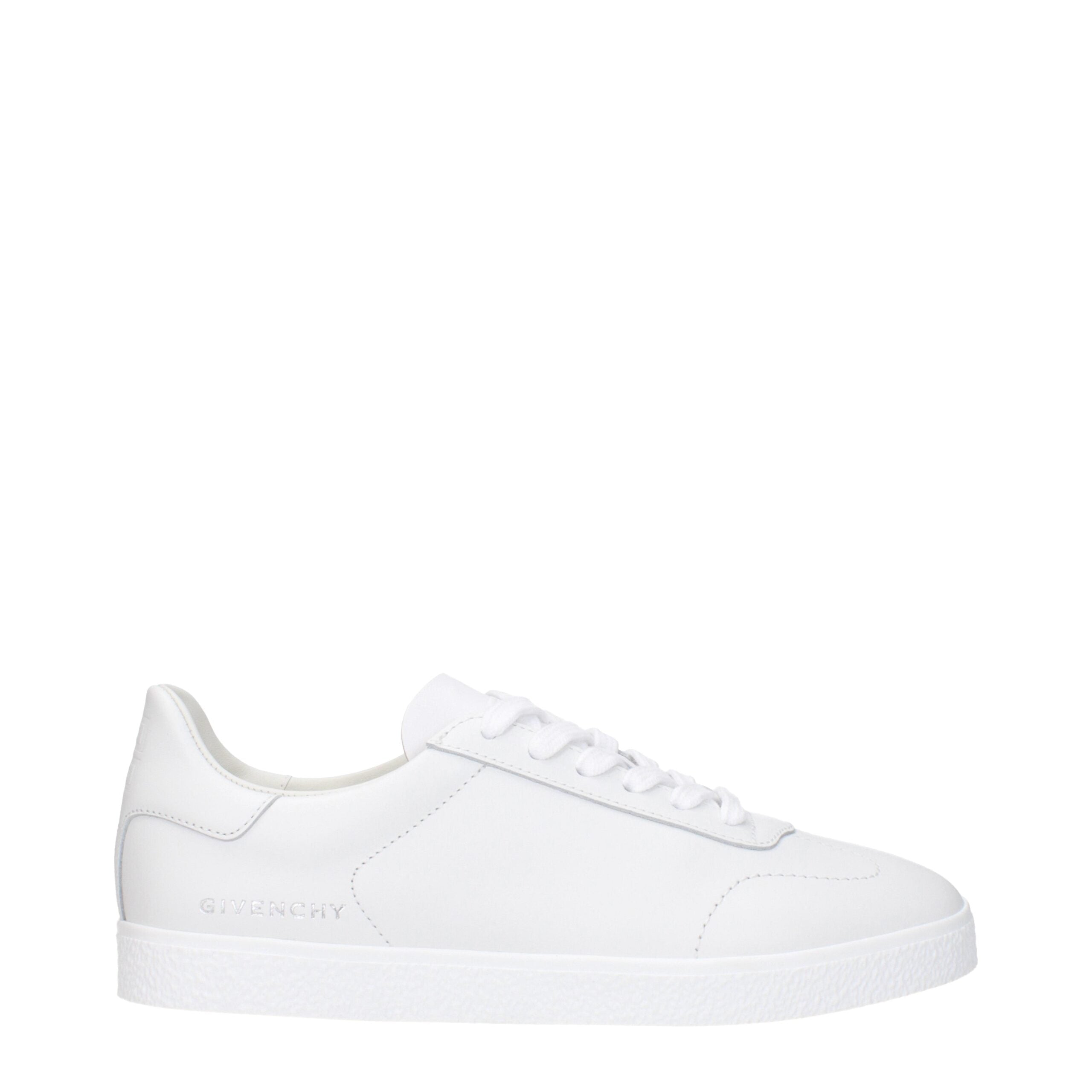 Givenchy Weiße Low-Top-Sneaker aus Leder