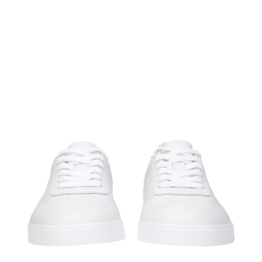 Givenchy Weiße Low-Top-Sneaker aus Leder