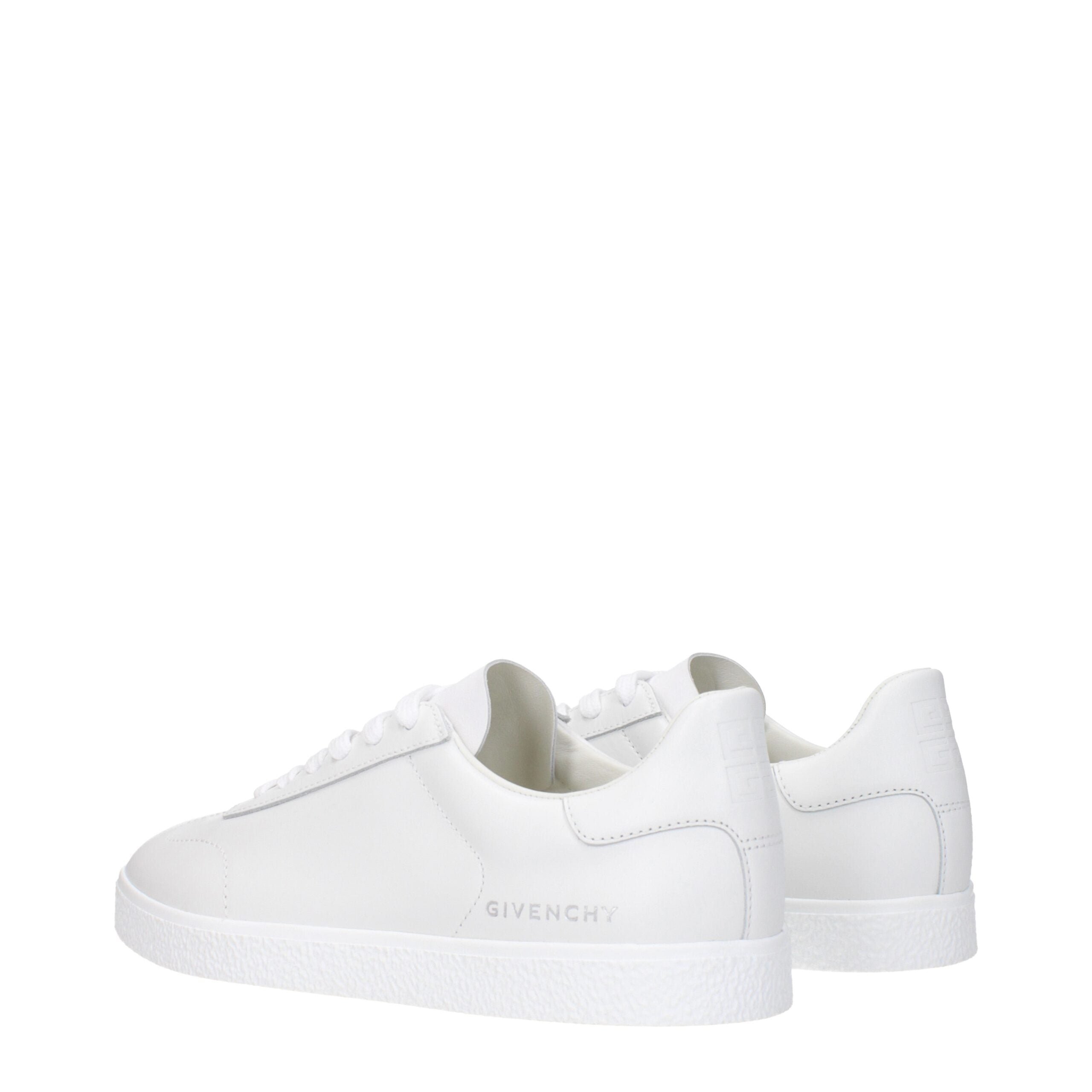 Givenchy Weiße Low-Top-Sneaker aus Leder
