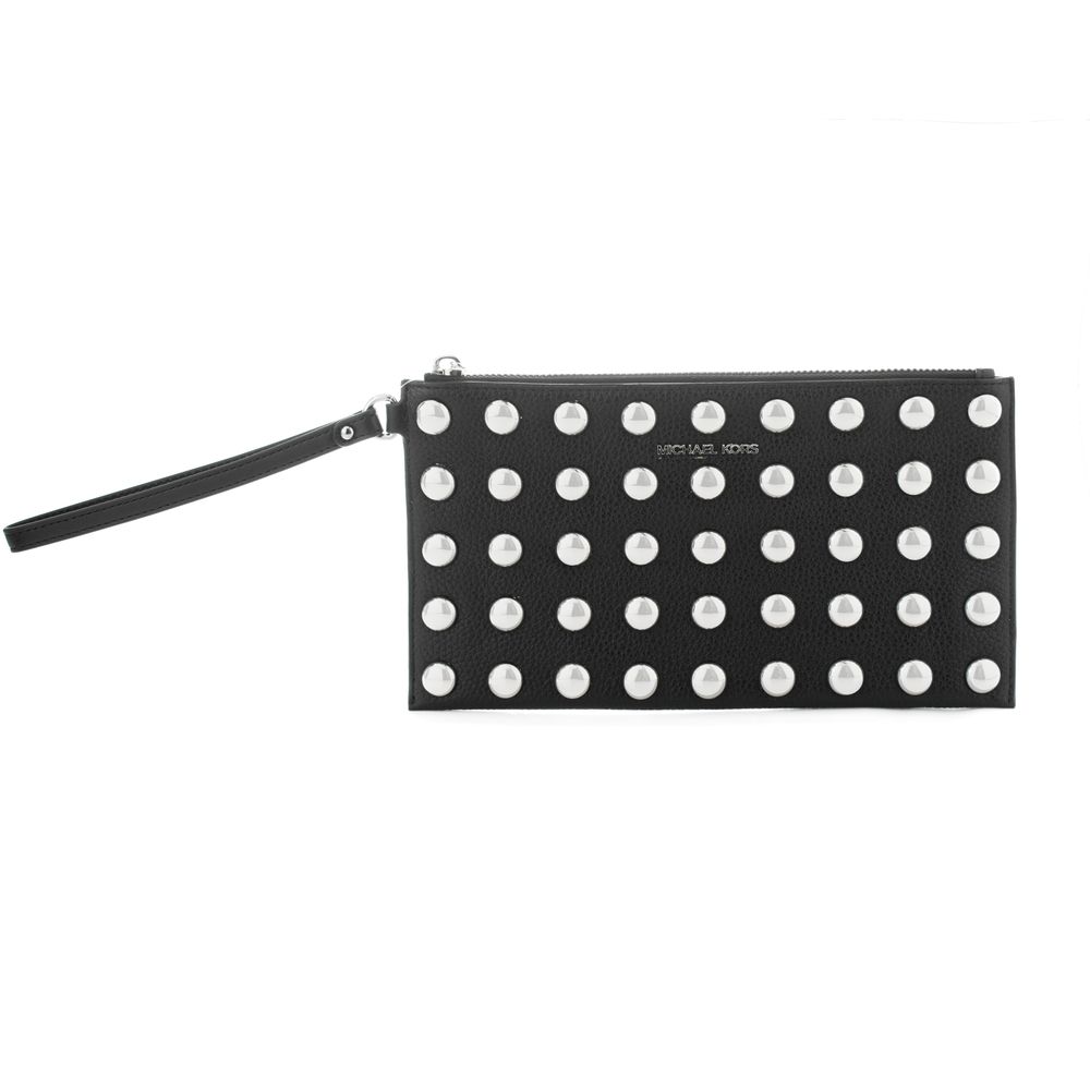 Michael Kors Braune Leder Clutch