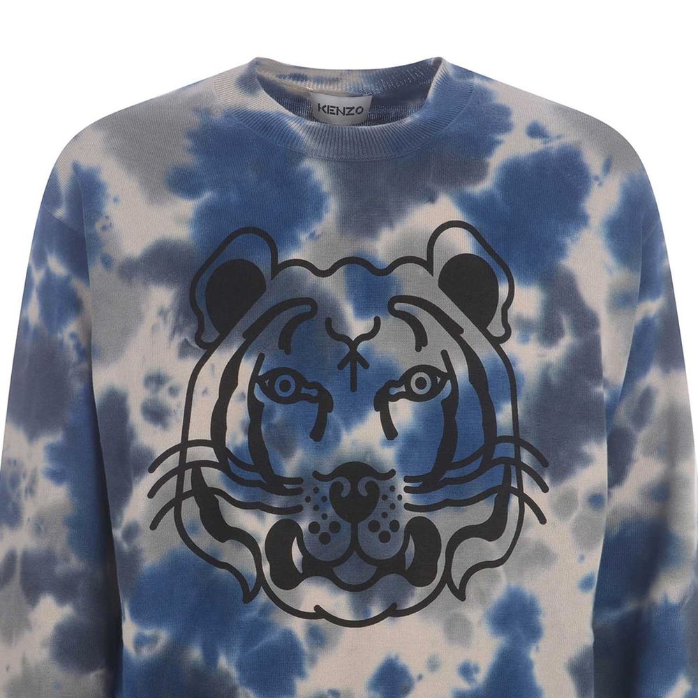 Kenzo Graues Baumwoll-Sweatshirt
