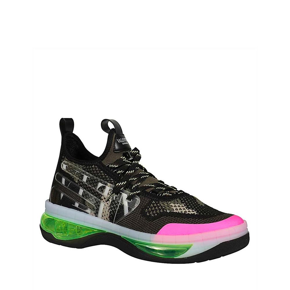 Valentino Garavani Schwarze Sneaker aus Stoff