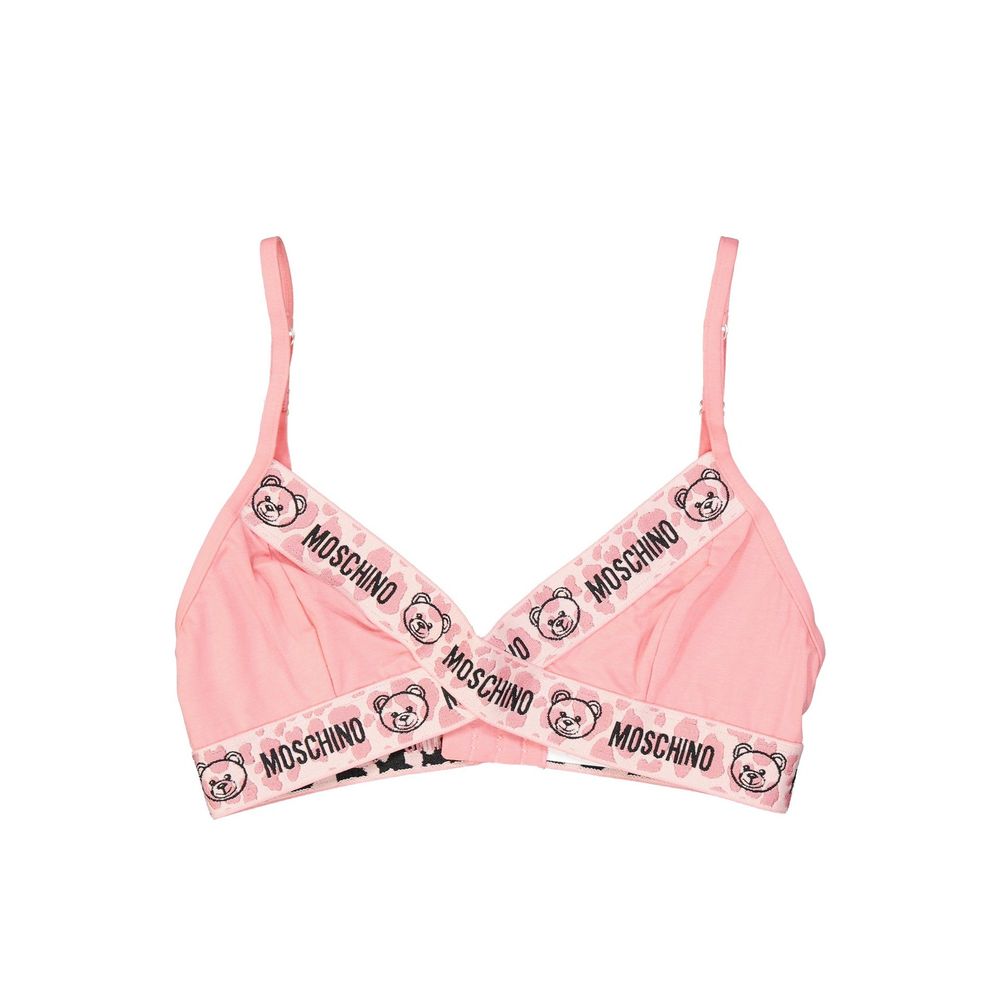 Moschino Mehrfarbiger Baumwoll-BH