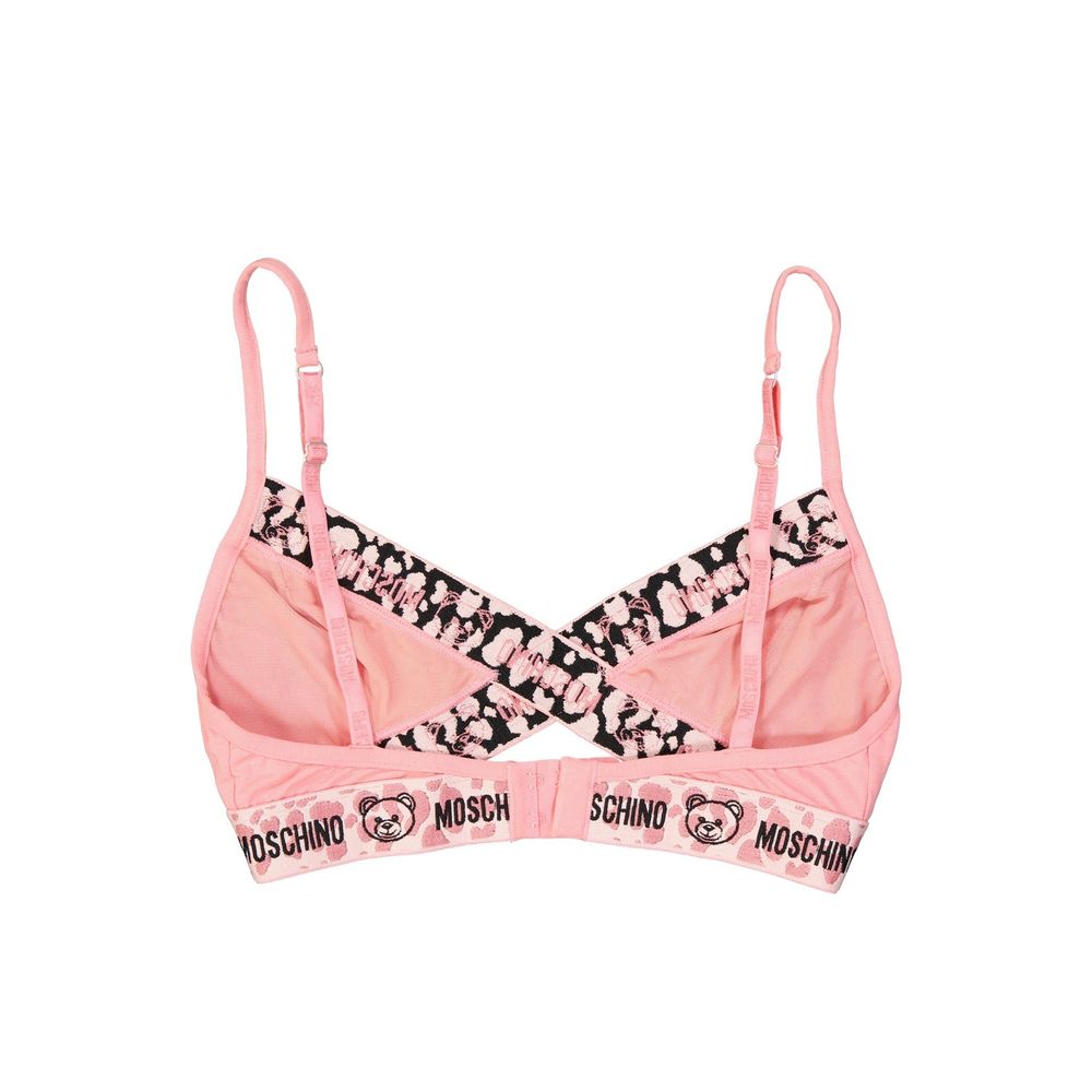 Moschino Mehrfarbiger Baumwoll-BH