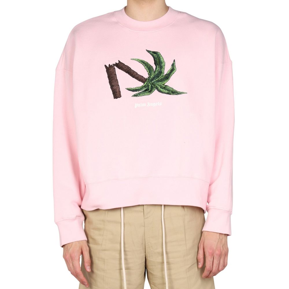 Palm Angels Mehrfarbiger Baumwoll-Sweatshirt
