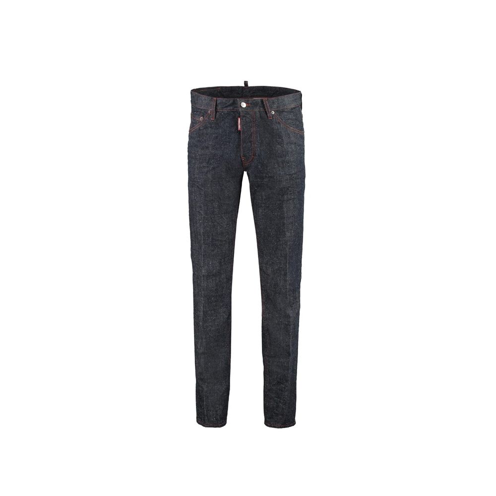 Dsquared² Blaue Skinny Jeans aus Baumwolle