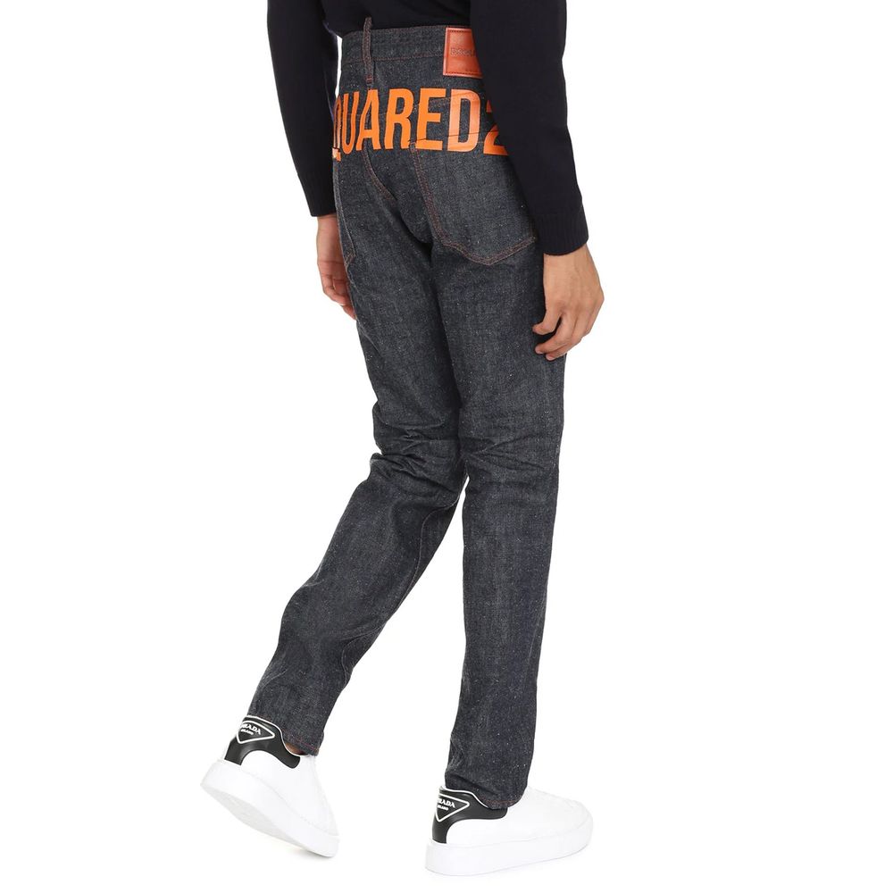Dsquared² Blaue Skinny Jeans aus Baumwolle