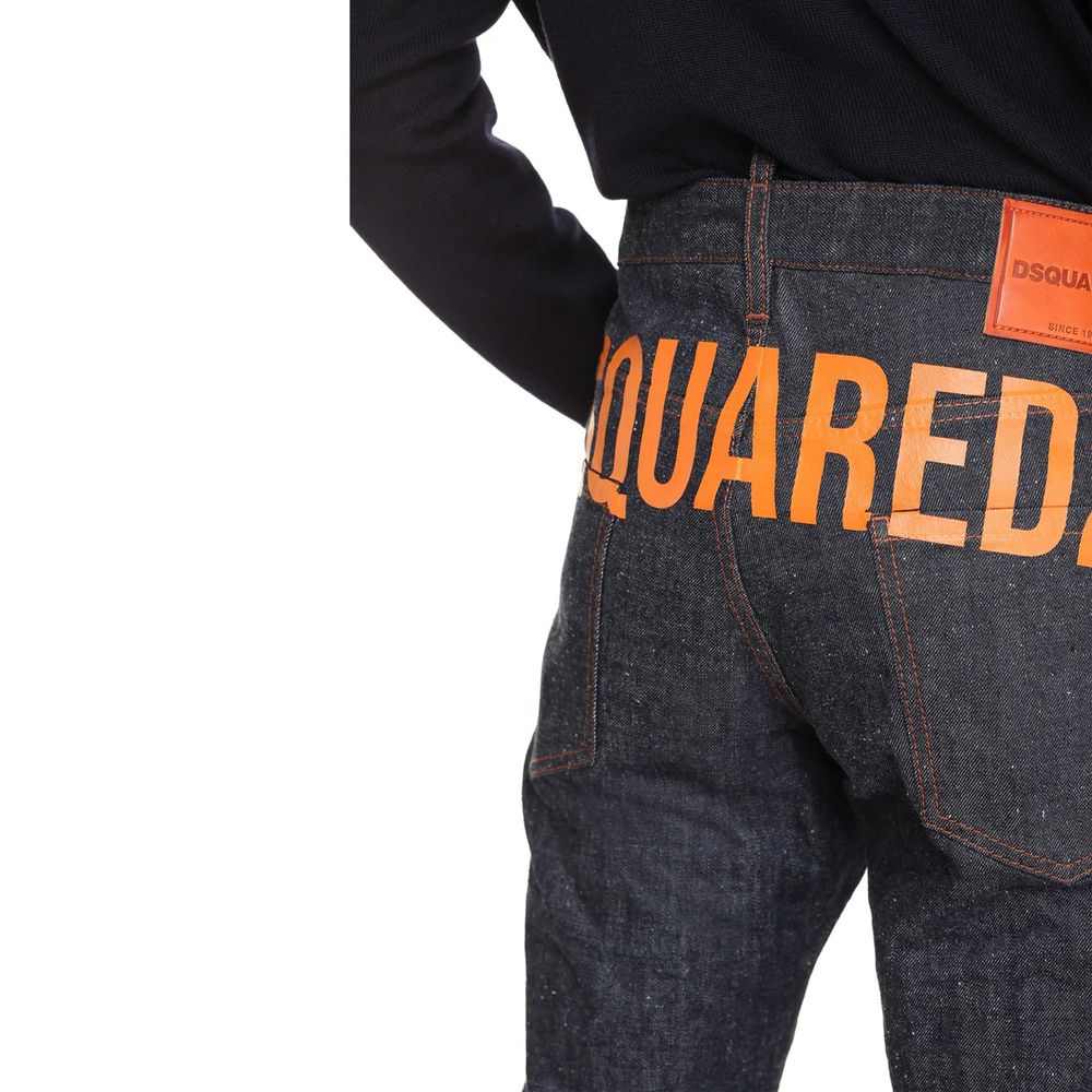 Dsquared² Blaue Skinny Jeans aus Baumwolle