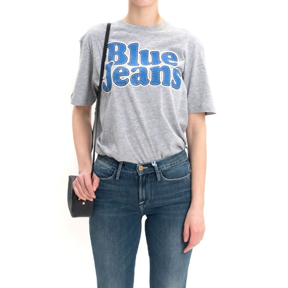 Dsquared² Graues Baumwoll-T-Shirt