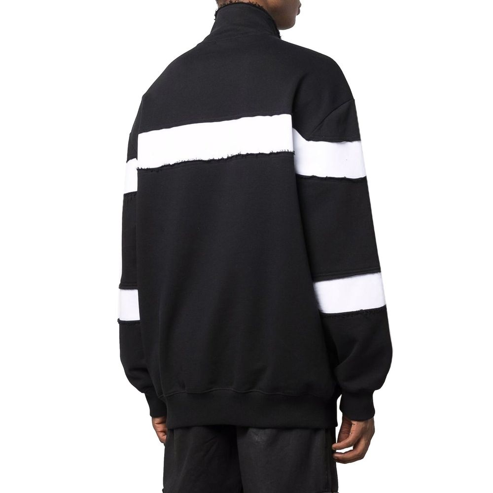 Balmain Schwarzer Baumwoll-Sweatshirt
