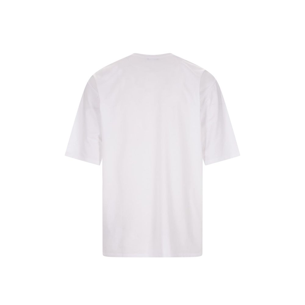 Balmain Weißes Baumwoll-T-Shirt