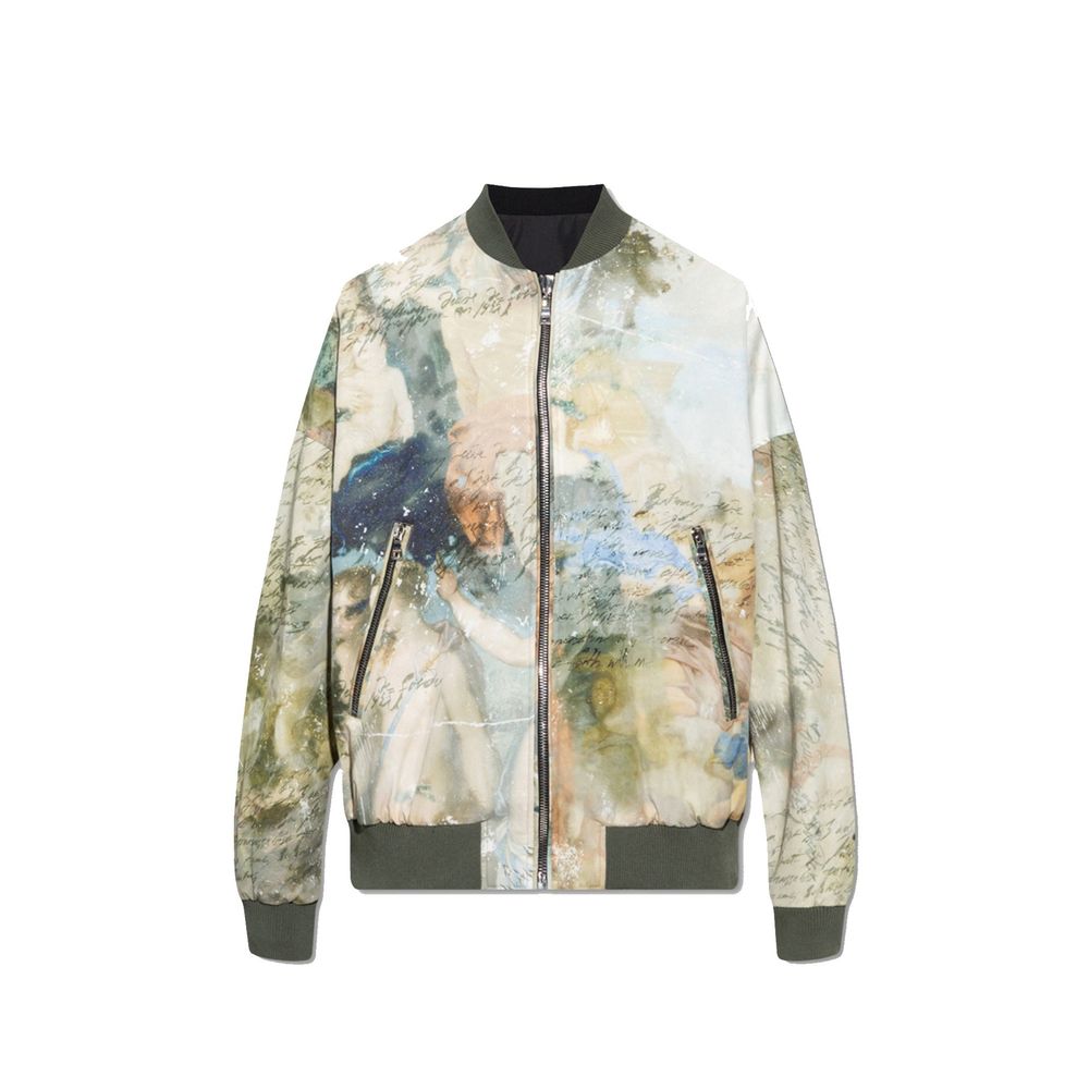 Balmain Schwarzer Bomber aus Baumwolle