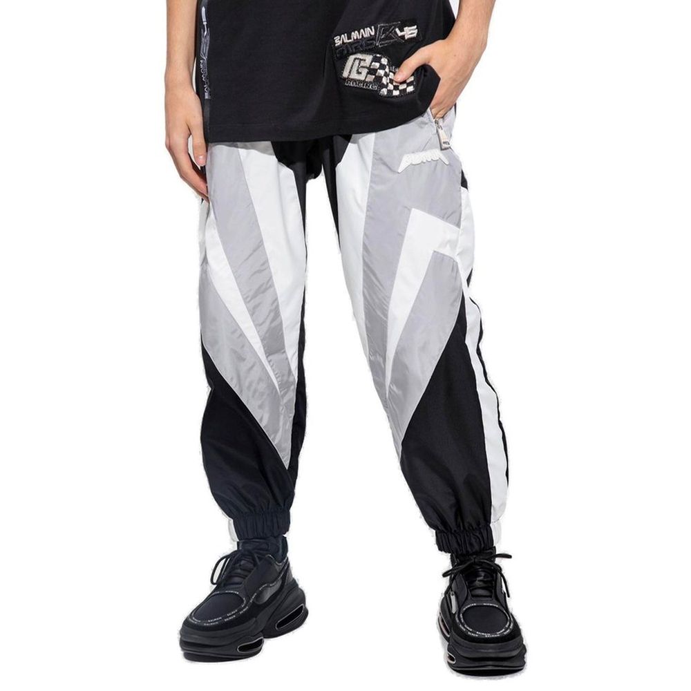Balmain Schwarze Jogginghose aus Polyester (Trainingshose)