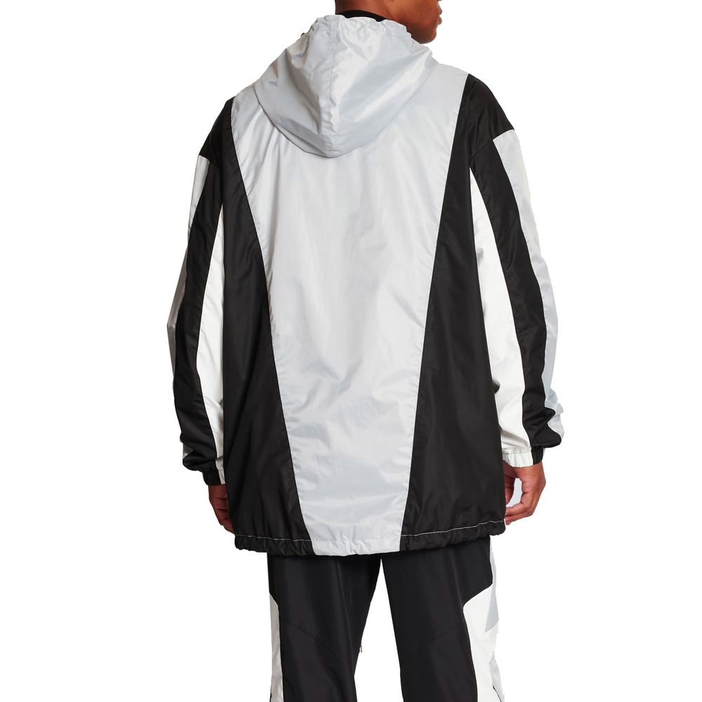 Balmain Schwarze Shell-Jacke aus Polyester