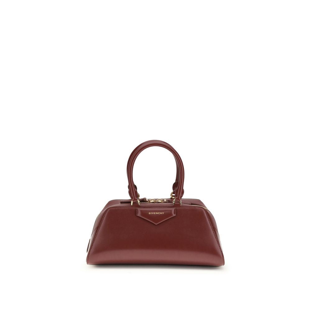 Givenchy Bordeaux Calf Leather Bos Taurus Handtasche