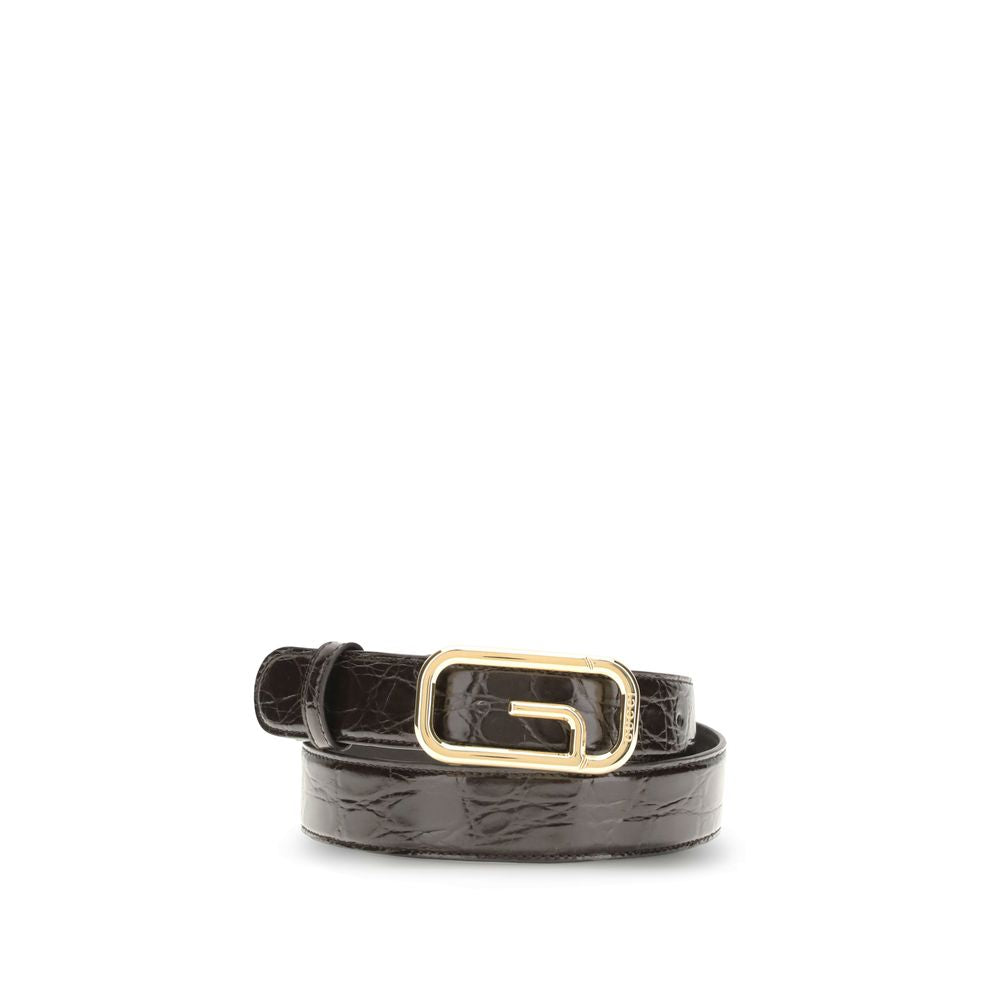 Gucci Brauner Kalbsleder Bos Taurus Regular Gürtel