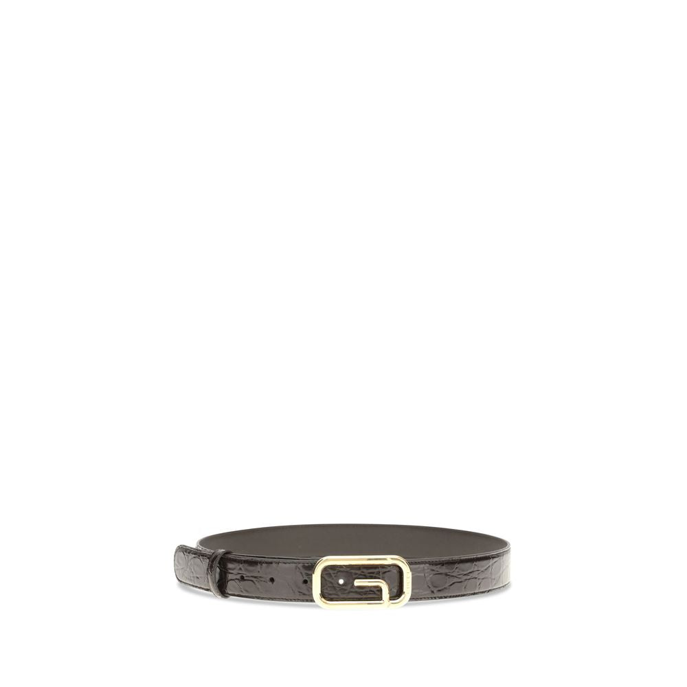 Gucci Brauner Kalbsleder Bos Taurus Regular Gürtel