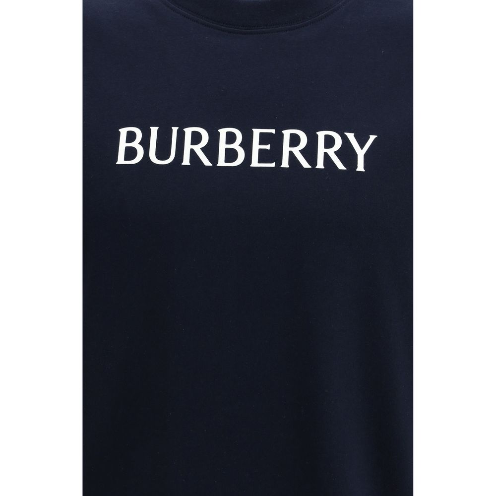 Burberry Blaues Baumwoll-T-Shirt