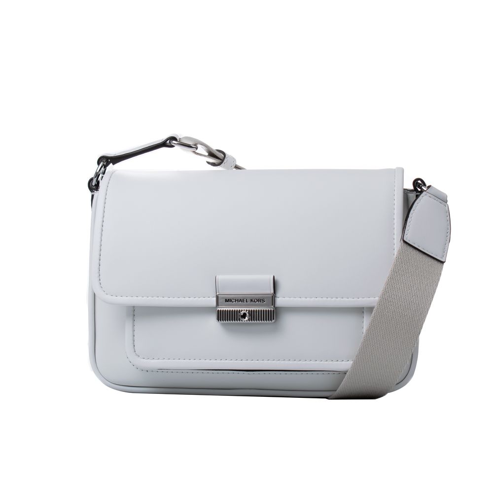 Michael Kors Weiße Leder Schultertasche