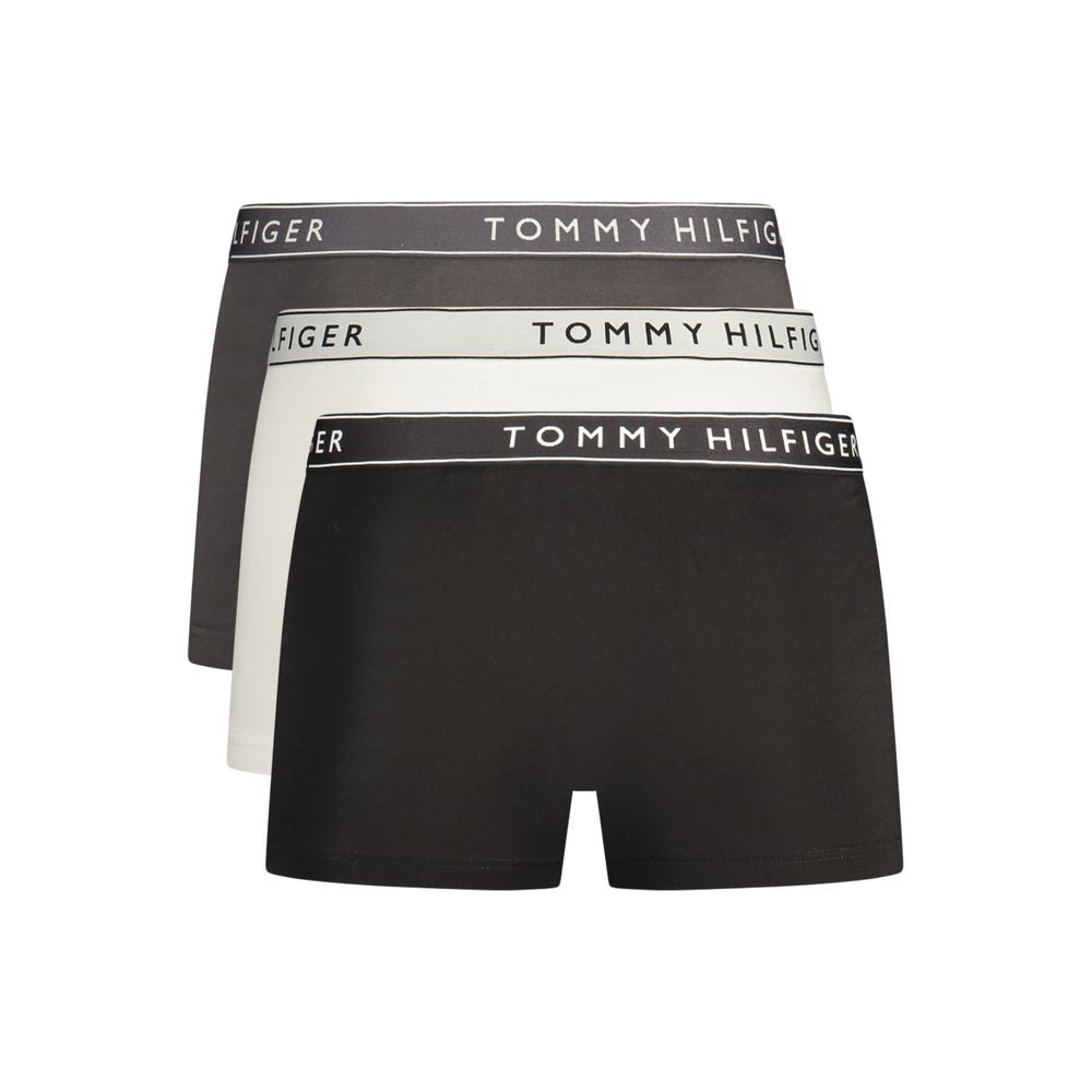 Tommy Hilfiger Graue Herren-Boxershorts aus Baumwolle