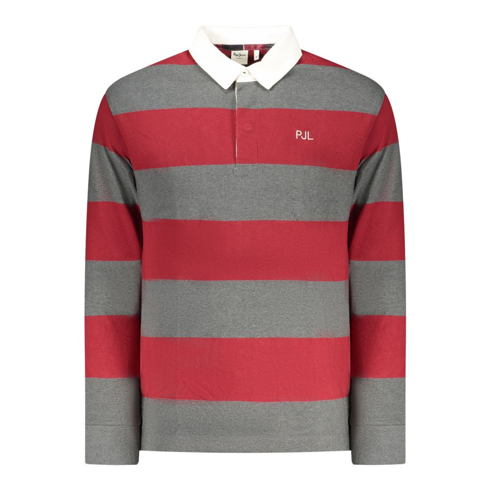 Pepe Jeans Rosso Baumwoll-Poloshirt für Herren