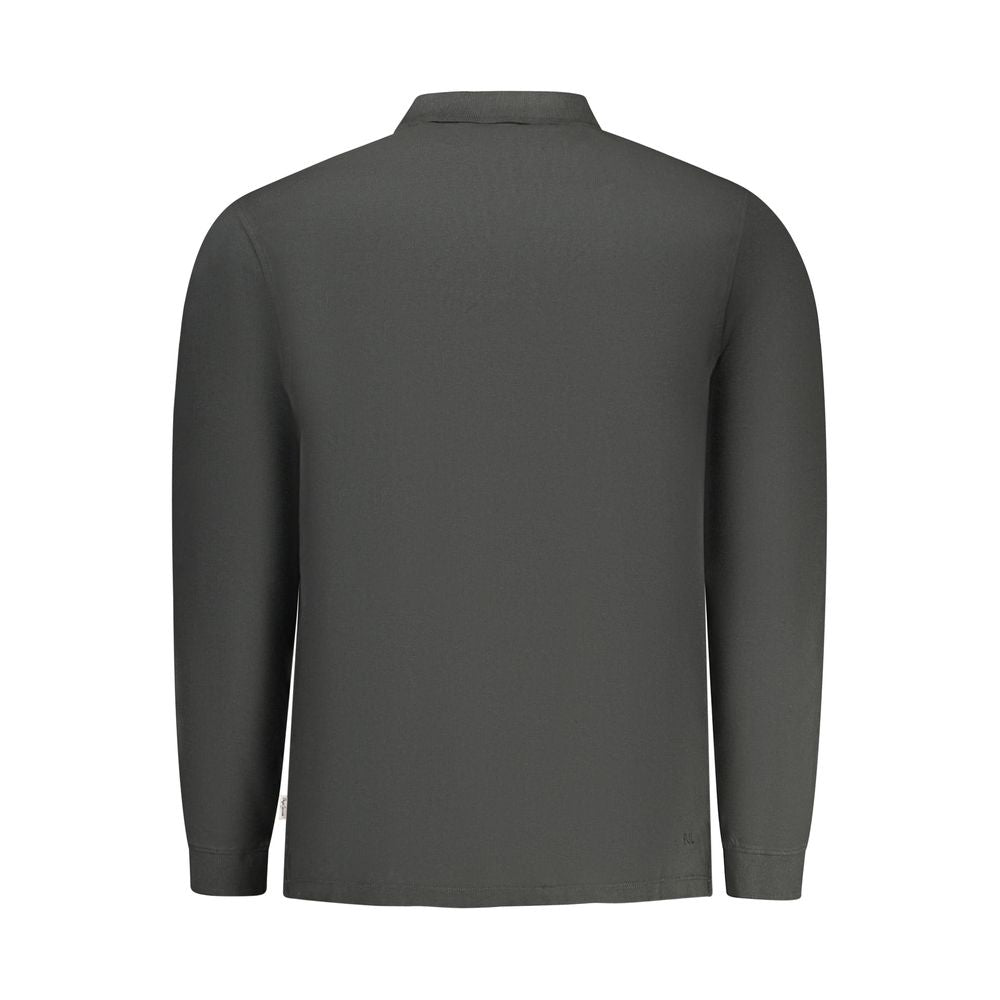 Pepe Jeans Schwarzes Herren-Poloshirt aus Baumwolle