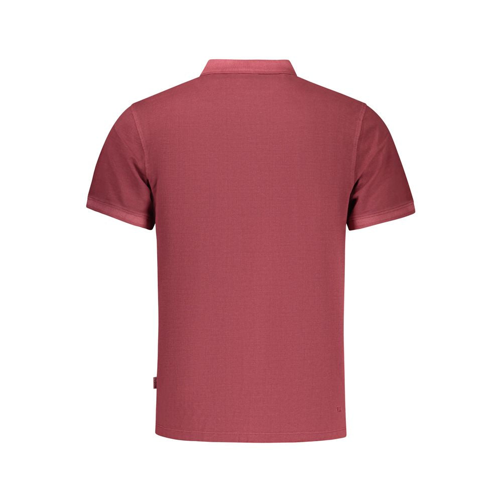 Pepe Jeans Rotes Herren-Poloshirt aus Baumwolle