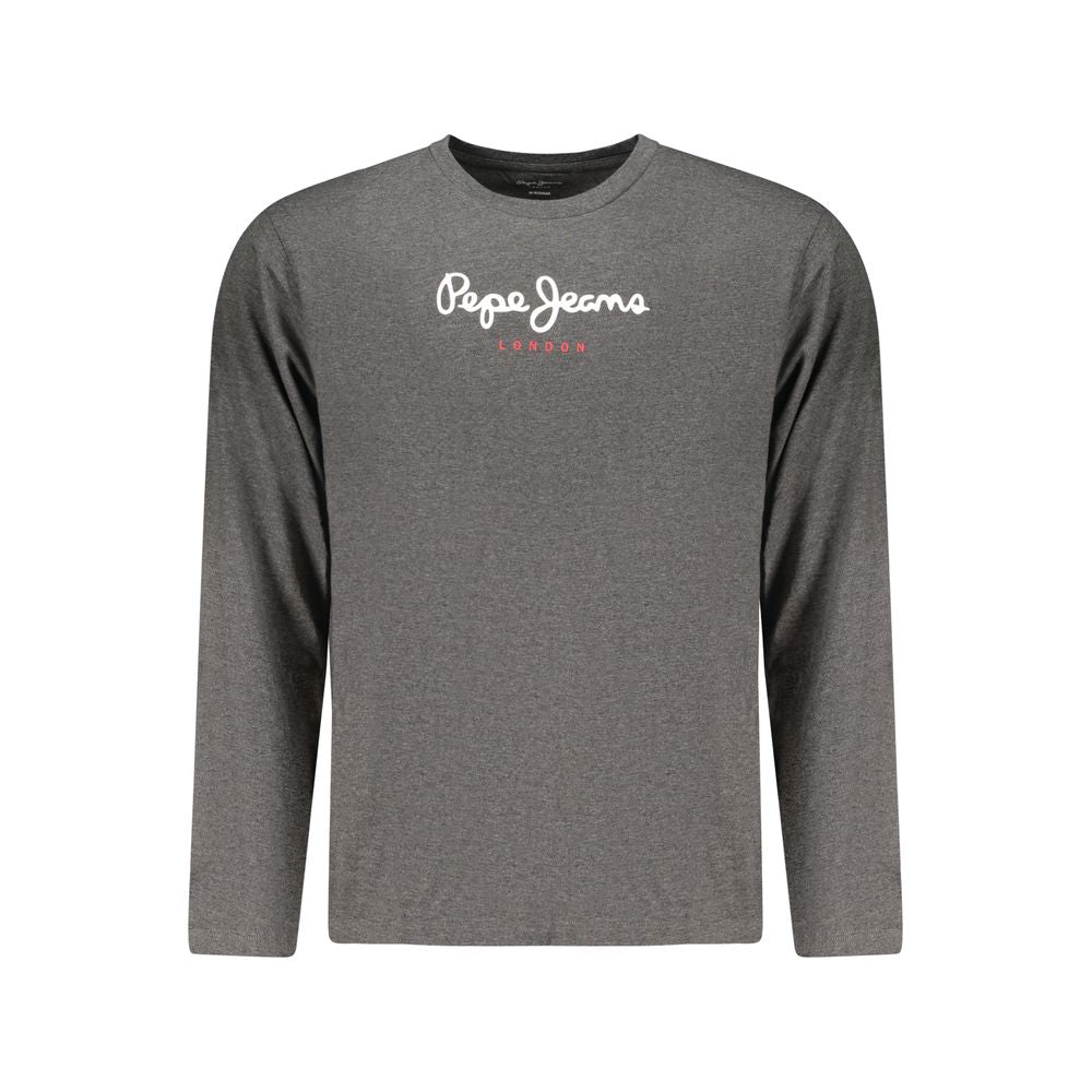Pepe Jeans Grigio Baumwoll-T-Shirt für Herren