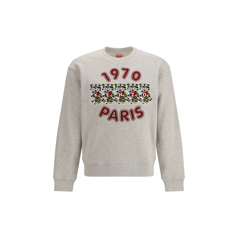 Kenzo Grauer Baumwoll-Sweatshirt