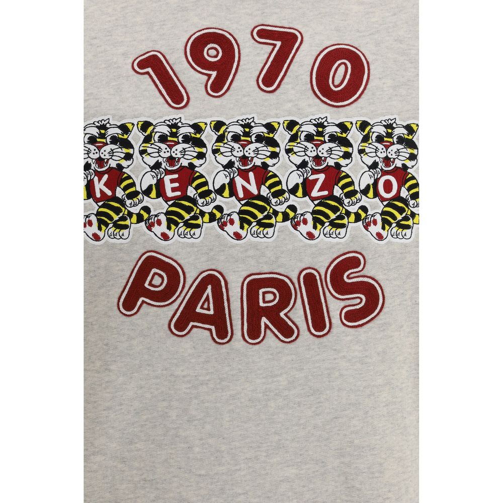 Kenzo Grauer Baumwoll-Sweatshirt