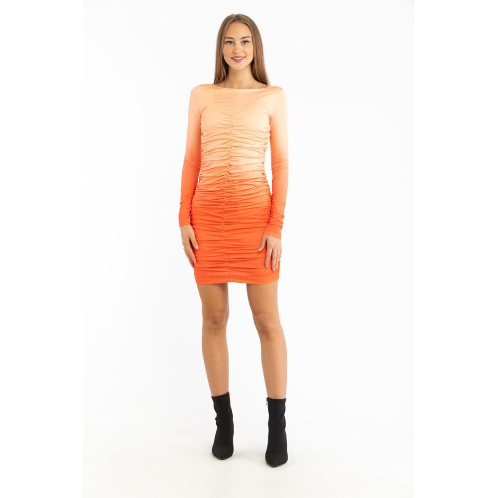 Patrizia Pepe Mehrfarbiges Polyester Freizeitkleid