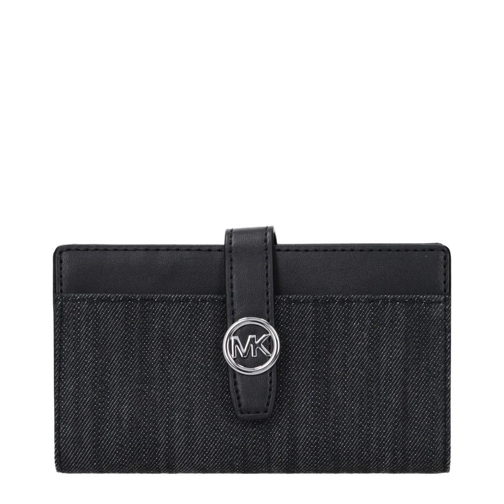 Michael Kors Schwarze Geldbörse aus Stoff