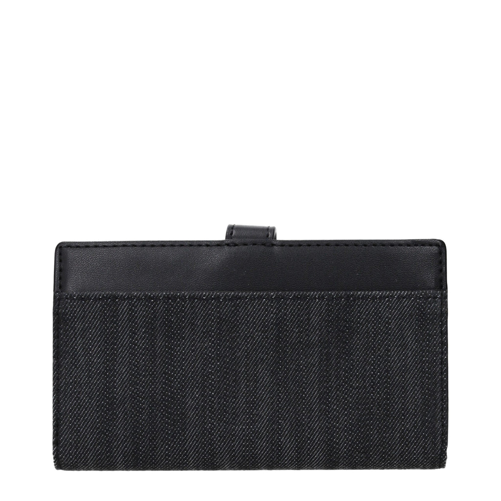 Michael Kors Schwarze Geldbörse aus Stoff