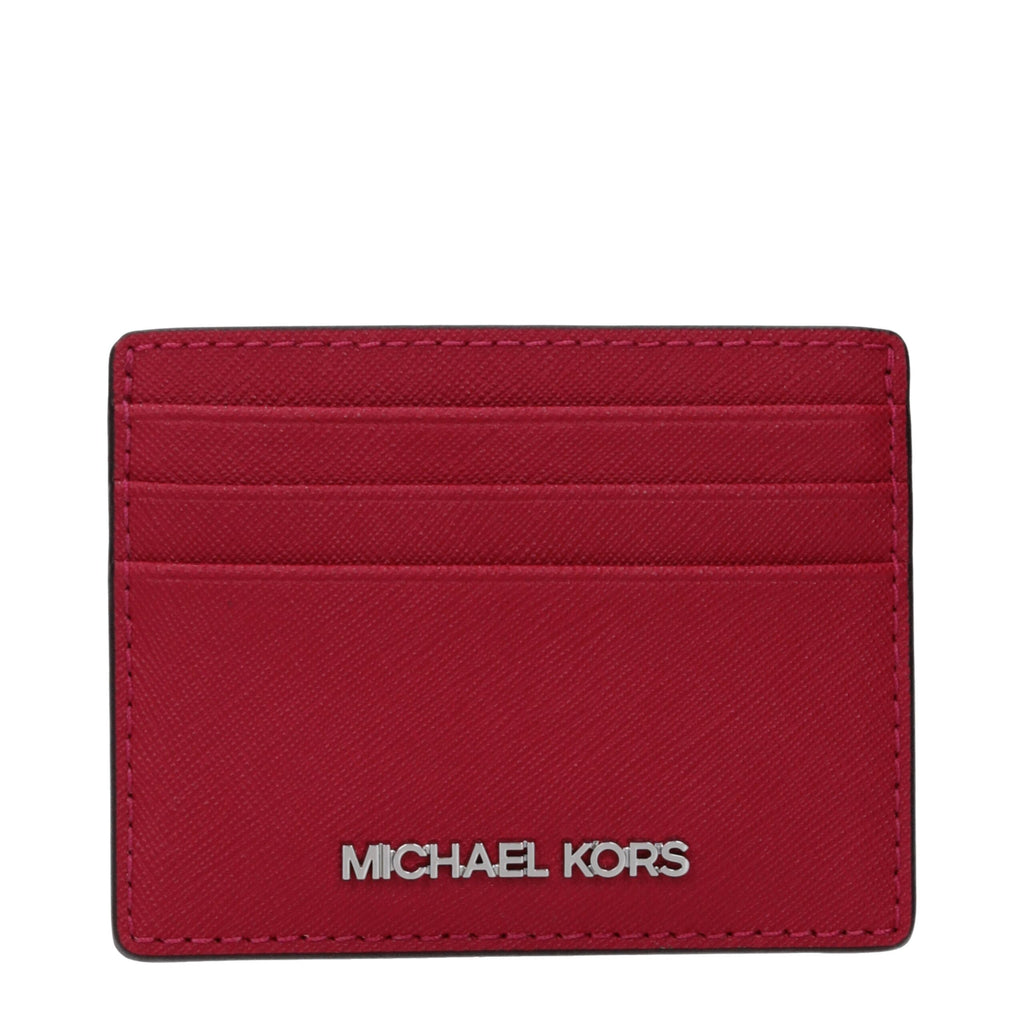 Michael Kors Kartenetui aus rotem Leder