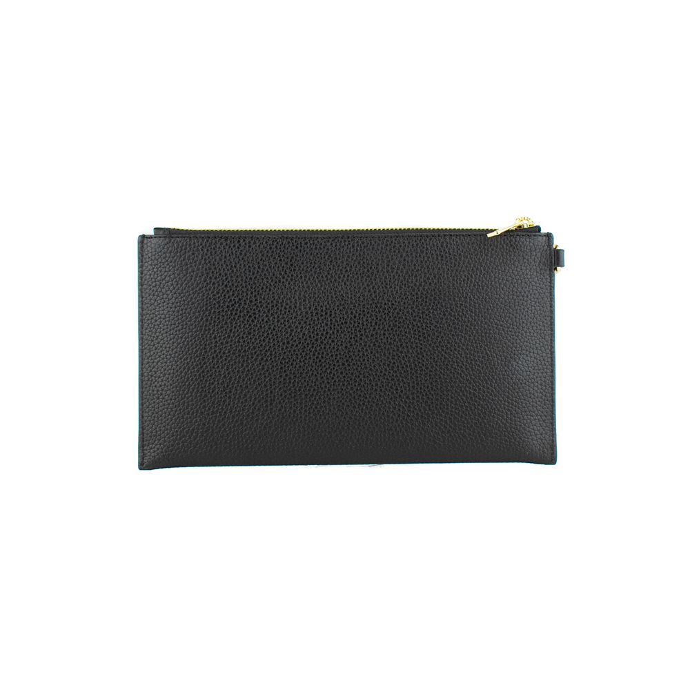 Michael Kors Schwarze Leder Pochette