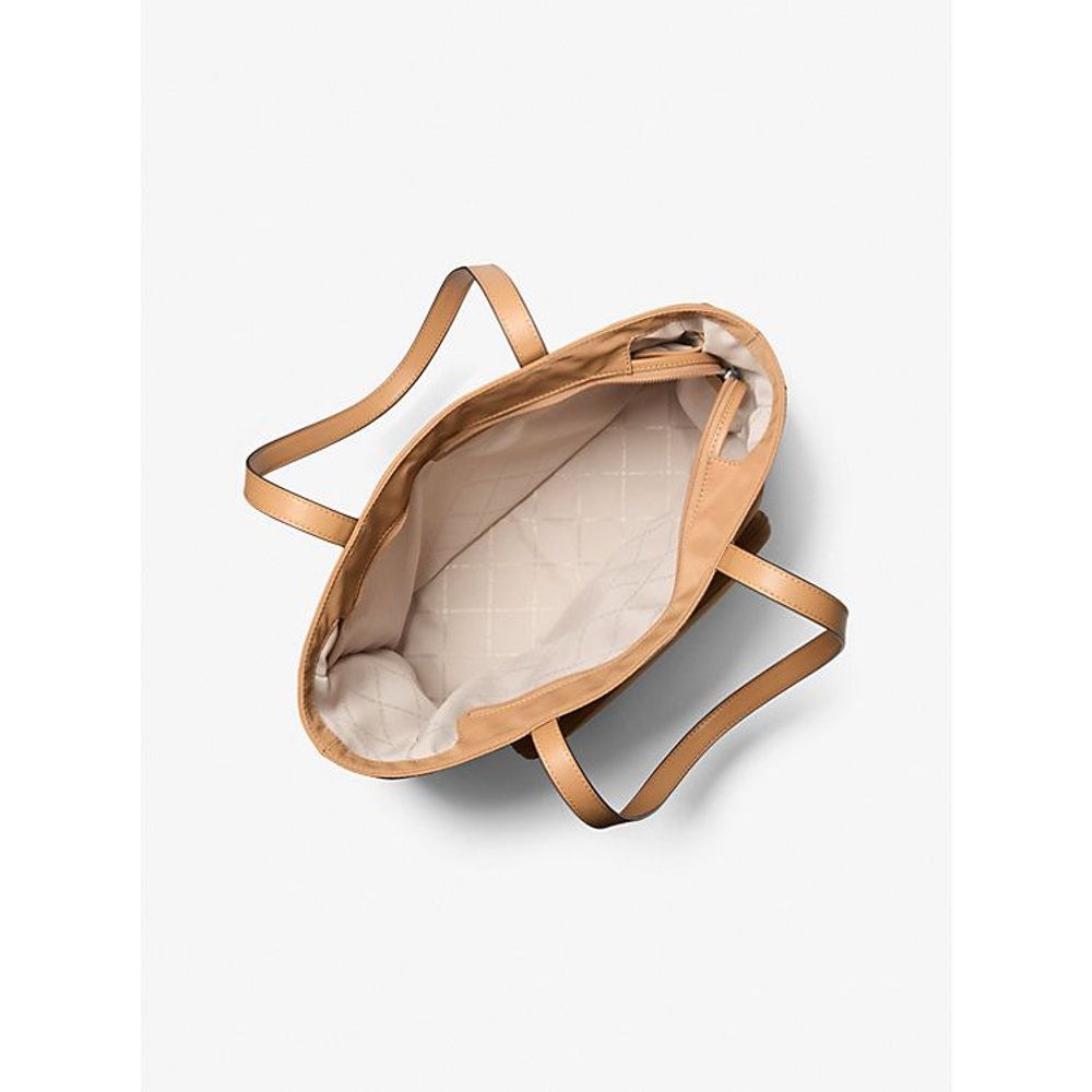 Michael Kors Braune Nylon-Tragetasche