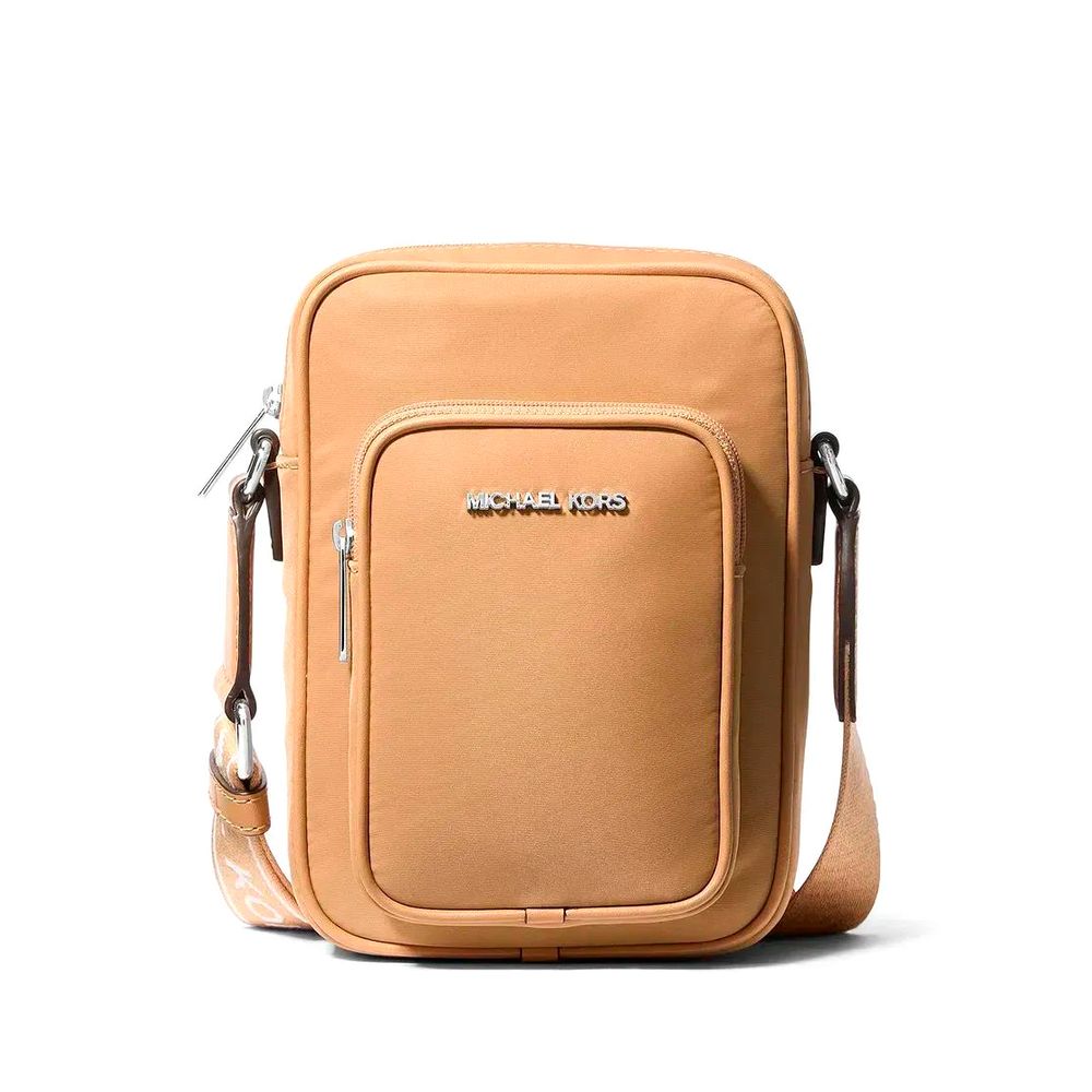 Michael Kors Braune Crossbody-Tasche aus Nylon