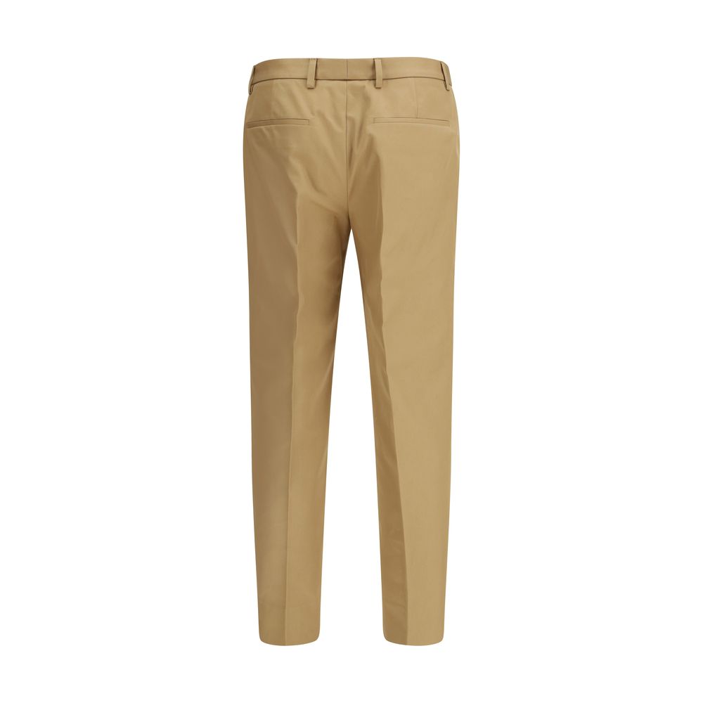 Gucci Beige Baumwollhose für den Alltag